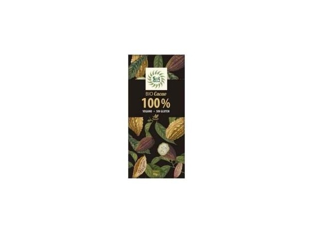 Solnatural Choco Cacao Puro 100% Bio S/G 70G
