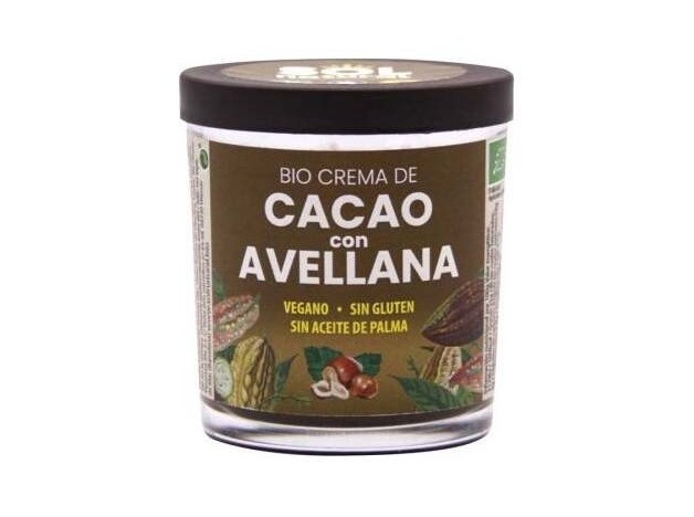 Sol Natural Crema Cacao Avellanas Bio 200G