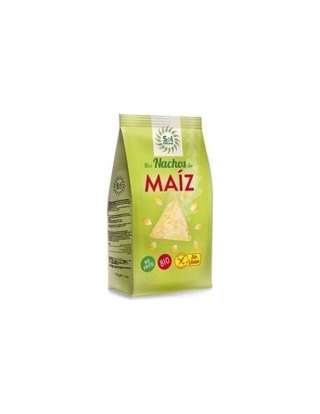 Sol Natural  Nachos De Maiz No Fritos Bio 80G