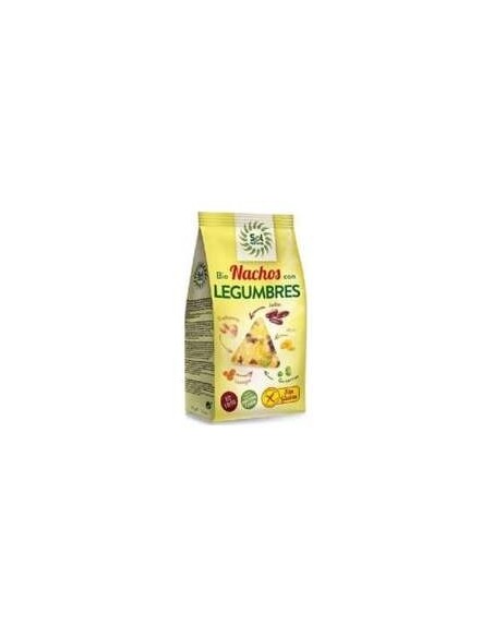 Sol Natural  Nachos Con Legumbres Sin Gluten 80G