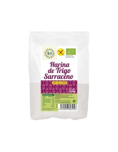 Sol Natural Harina Trigo Sarraceno Sin Gluten Bio 500G