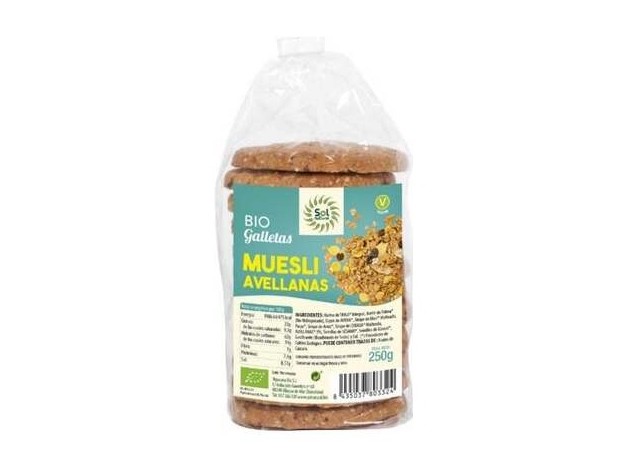 Solanatural Galletas De Muesli Con Avellanas...