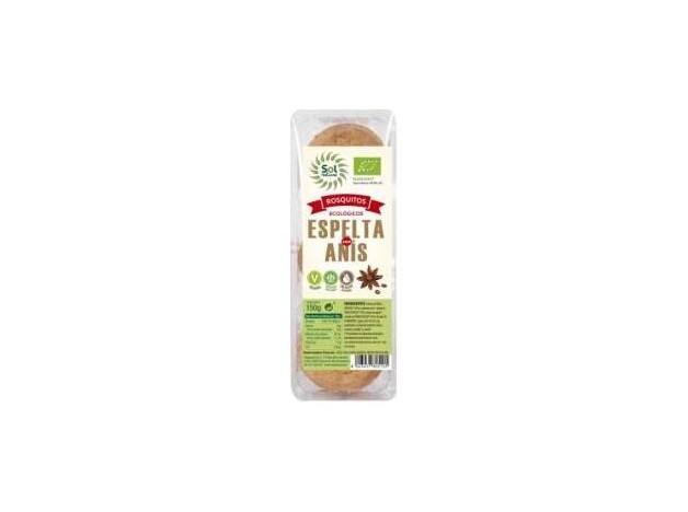 Solnatural Rosquitos Espelta Anis Bio 150G