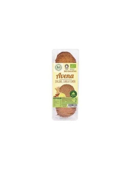 Galletas De Avena Jengibre Canela Limon 175Gr. Bio