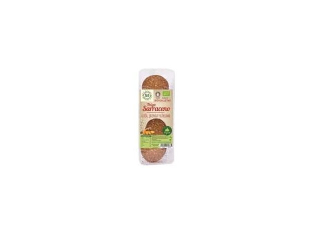 Galletas De Trigo Sarraceno Chia Quinoa 175Gr. Bio