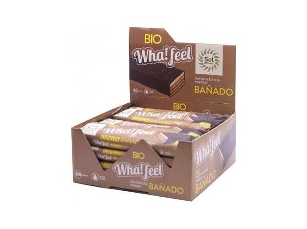 Wha Feel Snack Bañado De Espelta Y Cacao 16Uds Bio