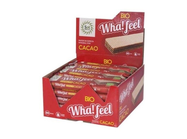 Sol Natural Wha! Feel Snack Espelta Y Cacao Bio...