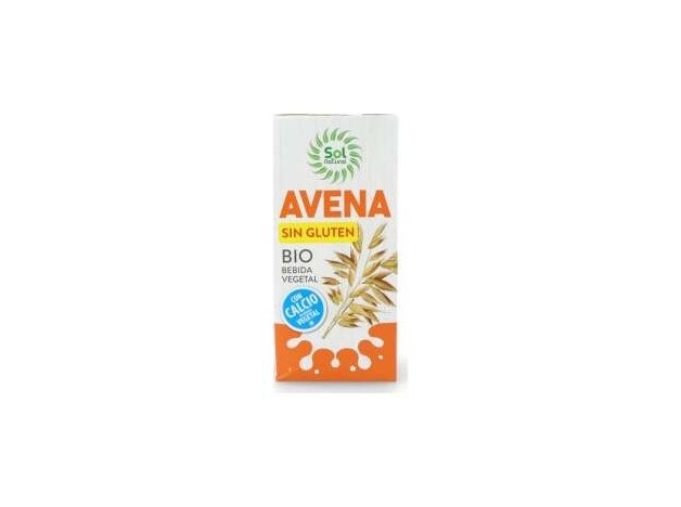 Solnatural Bebida Veg Avena S/G Calcio Bi 1000Ml