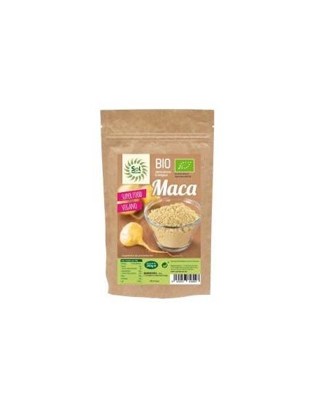Solnatural Maca Polvo Bio Vegano Amarilla 200G