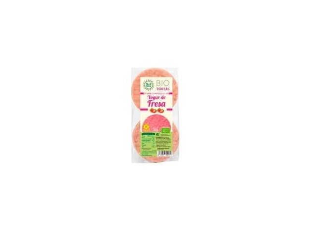 Tortas De Arroz Con Yogur De Fresa 100Gr. Bio