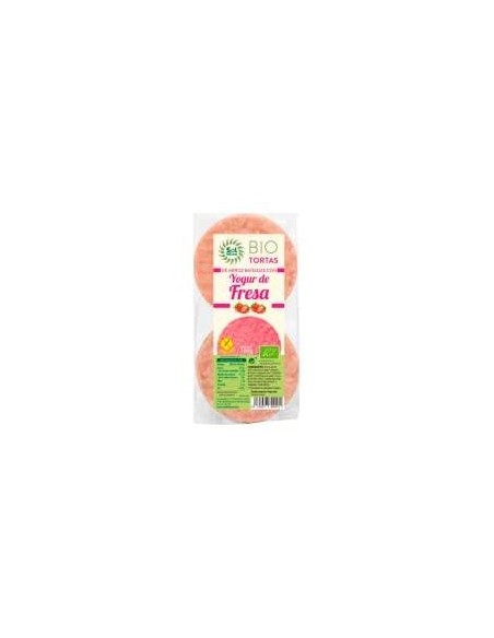 Tortas De Arroz Con Yogur De Fresa 100Gr. Bio