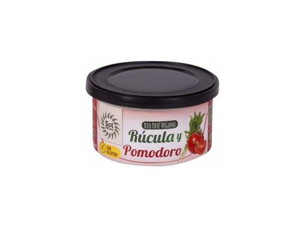 Solnatural Pate Rucula Y Pomodoro Bio S/G 125G