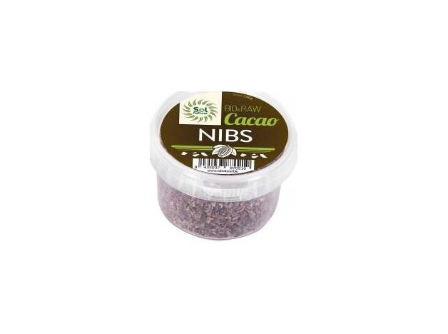 Solnatural Cacao Nibs Crudo Raw Bio 150G