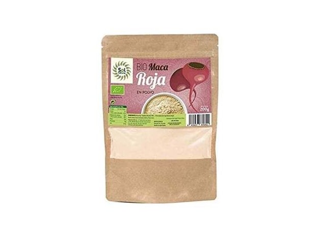 Sol Natural Maca Roja En Polvo Bio 200G