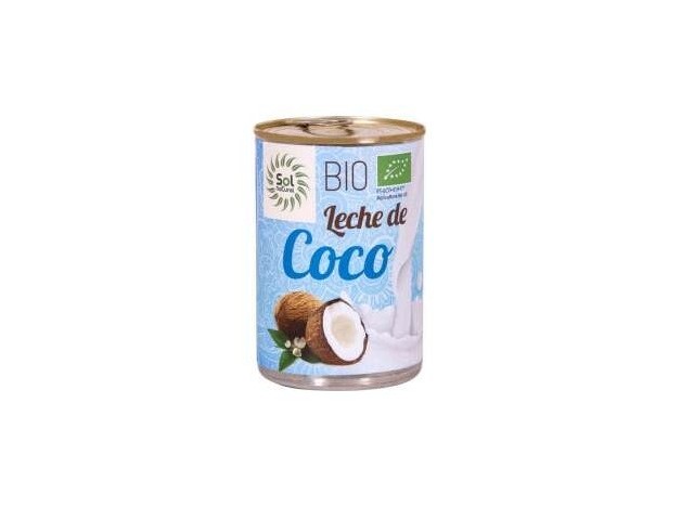 Solnatural Leche Coco Bio Lata Cocin 400Ml