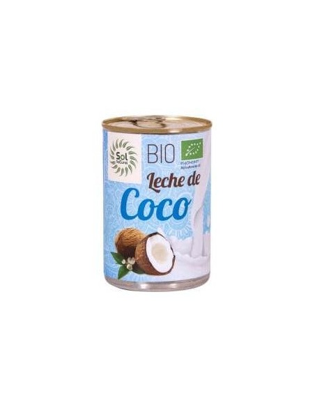 Solnatural Leche Coco Bio Lata Cocin 400Ml