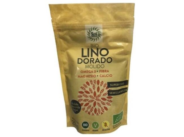 Semillas De Lino Dorado Triturado 250Gr. Bio