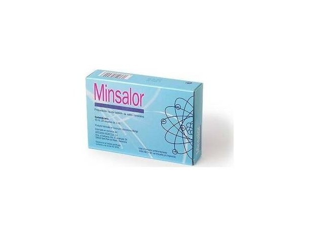 Plantis Minsalor 20 Ampollas