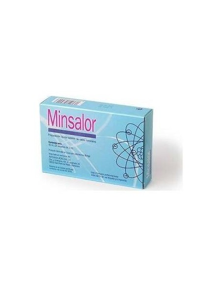 Plantis Minsalor 20 Ampollas