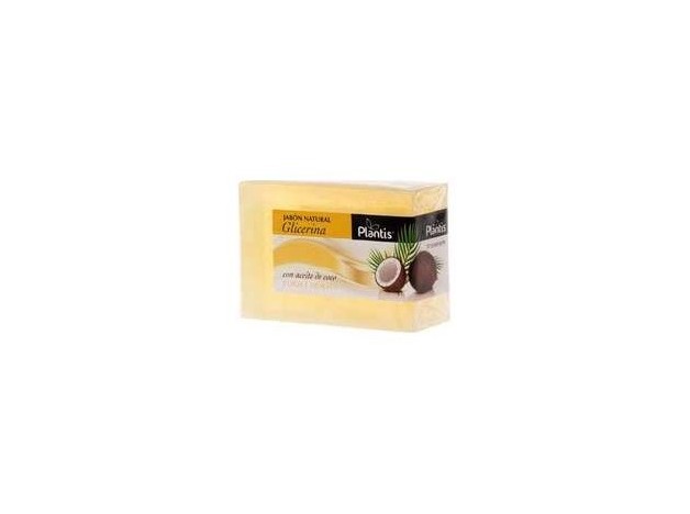 Plantis Jabón Glicerina Con Aceite De Coco 100G