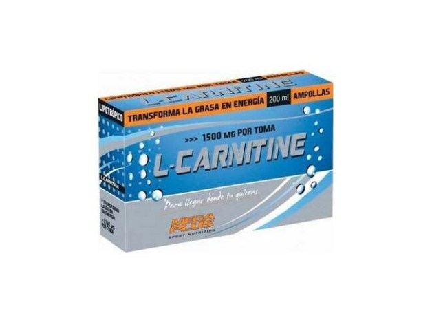 Mega Plus L Carnitina Recovery 1500Mg 20X10Ml