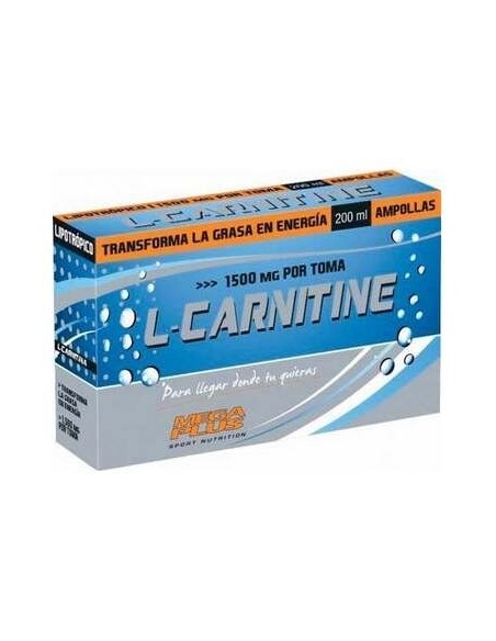 Mega Plus L Carnitina Recovery 1500Mg 20X10Ml