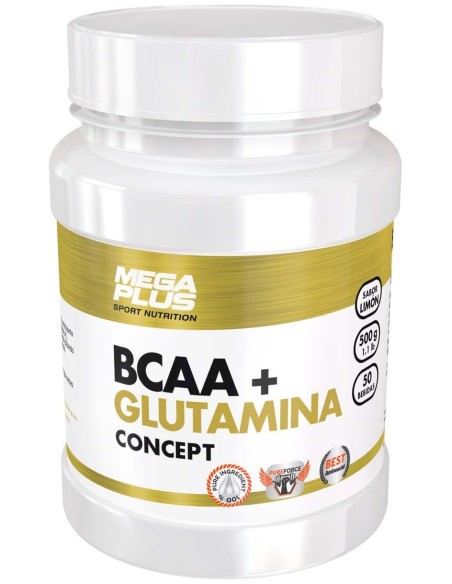 Mega Plus Bcaa+Glutamina Concept Tropical 500G