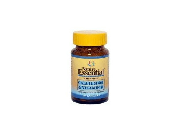 Nature Essential Calcio + Vitamina D 50 Tabletas