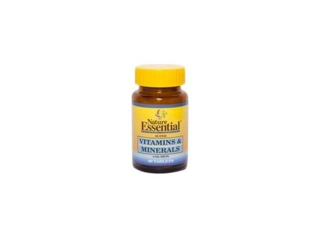 Nature Essential Vitaminas Y Minerales 60Comp