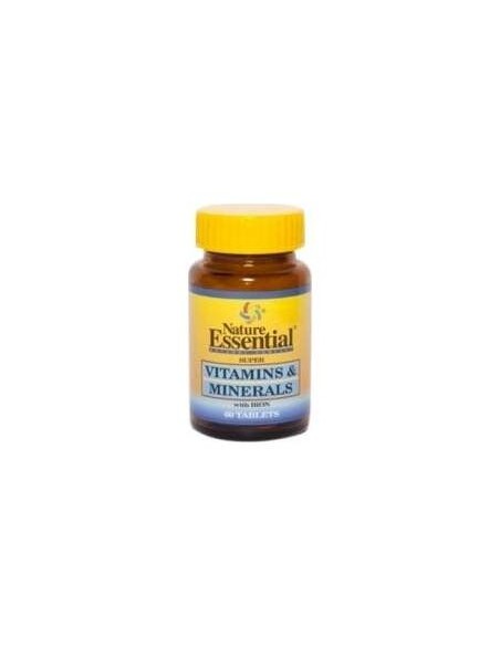 Nature Essential Vitaminas Y Minerales 60Comp