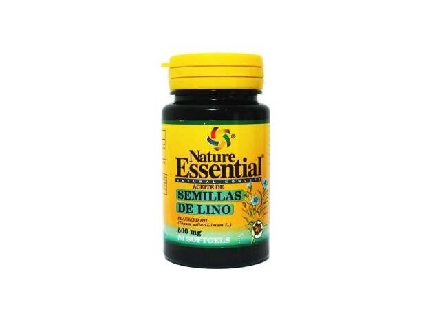 Aceite De Semillas De Lino 500Mg. 50Perlas