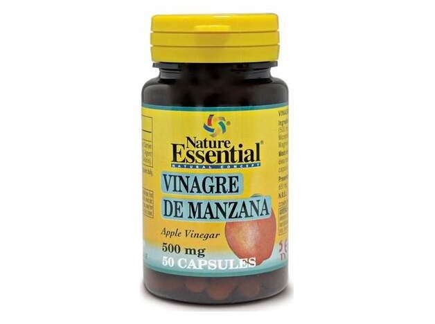 Nature Essential Vinage Manzana 500 Mg. 50Caps