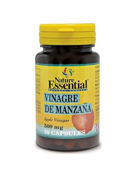 Nature Essential Vinage Manzana 500 Mg. 50Caps