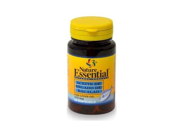 Aceite De Higado De Bacalao 410Mg. 50Perlas