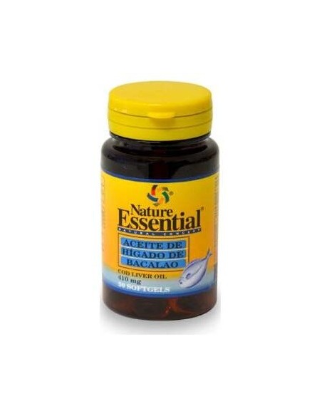 Aceite De Higado De Bacalao 410Mg. 50Perlas