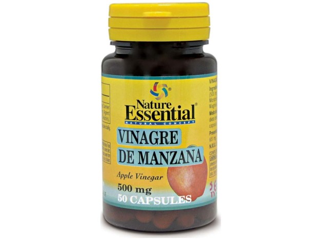 Nature Essential Vinage Manzana 500 Mg. 50Caps