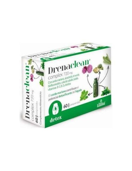 Nature Essential Drenaclean Complex 720Mg 60Comp
