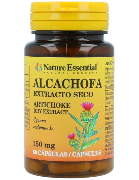 Nature Essential Alcachofa Extracto Seco 50Caps