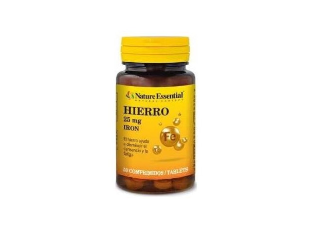 Nature Essential Hierro 25Mg 50Comp