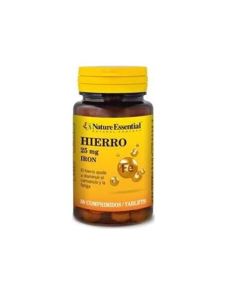 Nature Essential Hierro 25Mg 50Comp
