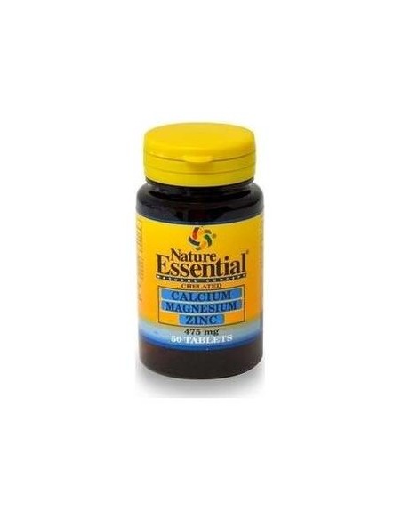 Nature Essential Calcio Magnesio Zinc 520Mg 50Comp