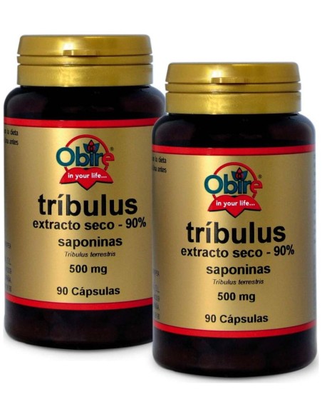 Obire Tribulus 500Mg 90% Saponinas 90Caps