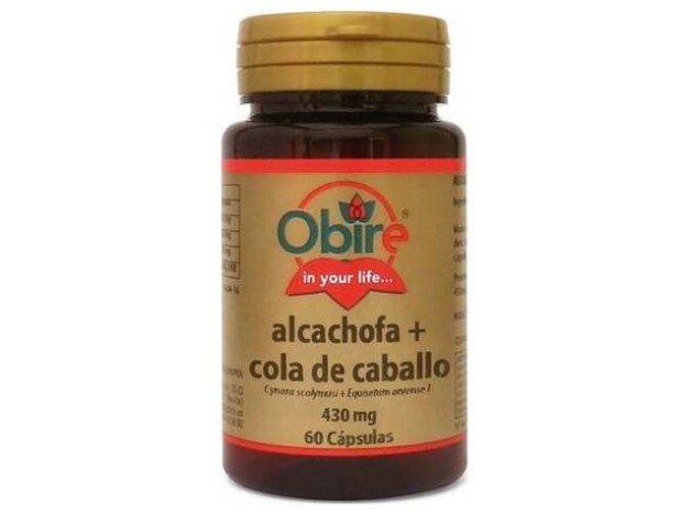 Obire Alcachofa + Cola De Caballo 300Mg 60Caps