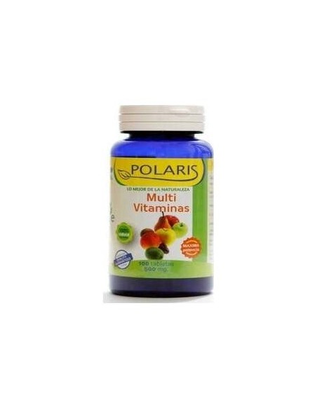 Polaris Multivitaminas 500Mg 100 Comp