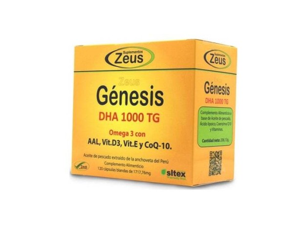 Genesis Dha Tg 1000 Omega 3 120Cap.