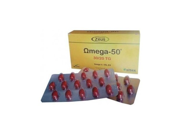 Zeus Omega-50 30/20 Tg 60 Cápsulas