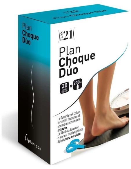 Plameca Plan Choque Dúo 200Ml + 20Caps