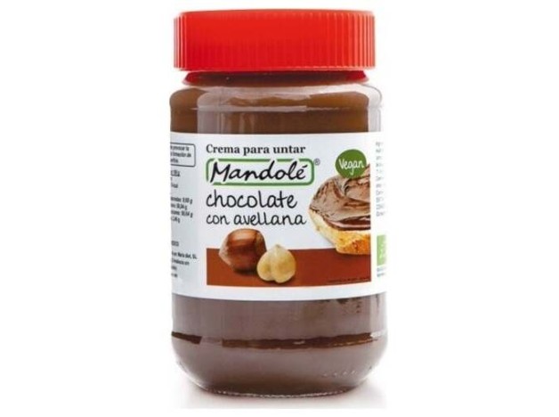 Mandolé Crema Cacao Con Avellana Vegan Bio 375G