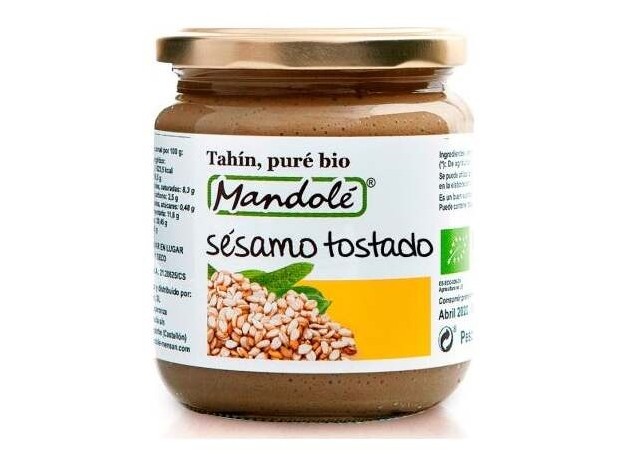 Mandole Puré De Sésamo Tostado Bio 700G