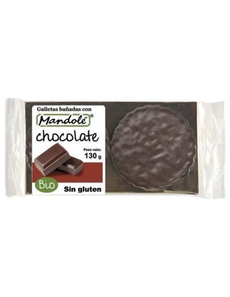 Mandole Gall. Choco Bañadas S/G Bio 130G